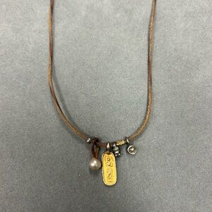 Wendy Mignot Pearl & Charm Necklace